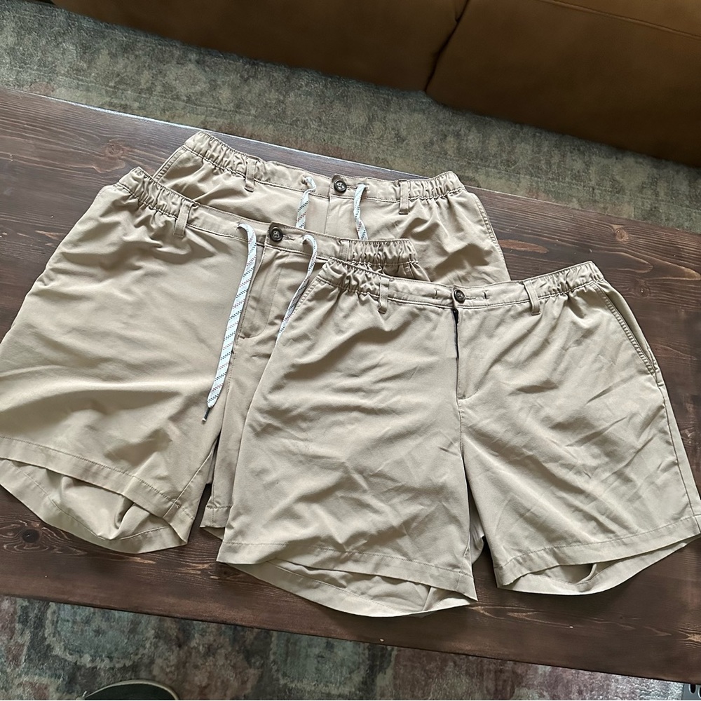 Chubbies Everywear shorts 3 pair